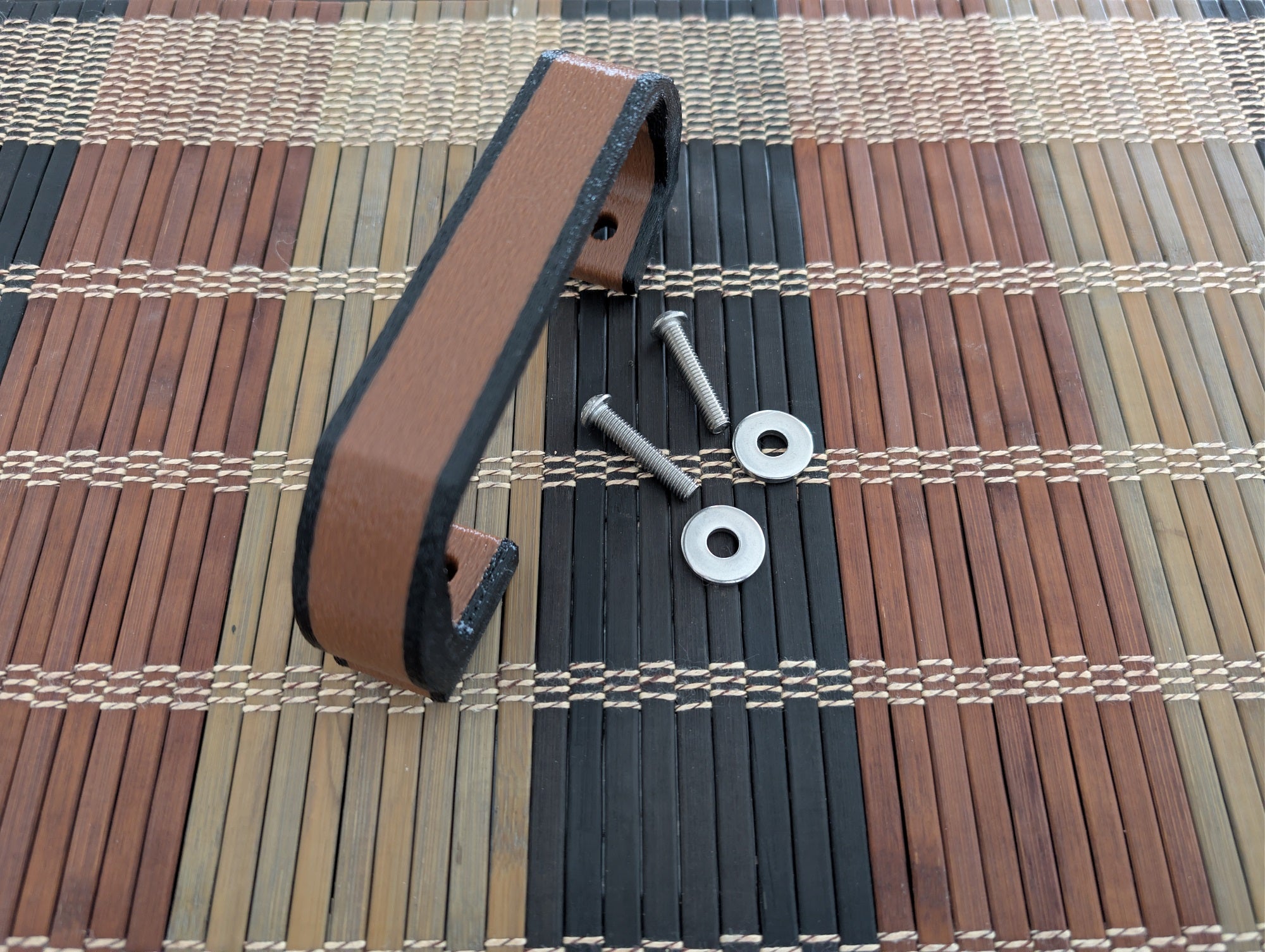 Premium Single Handle Kit — Black/Brown-Center