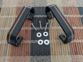 Premium Pair Handle Kit — Black/Brown Stripe