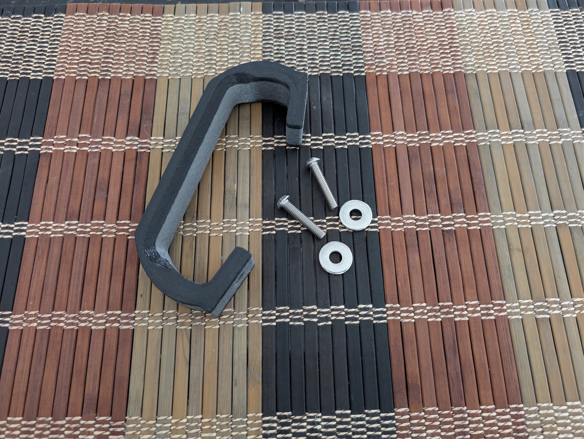 Premium Single Handle Kit — Black/Gray-Center