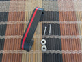 Premium Single Handle Kit — Black/Red Stripe