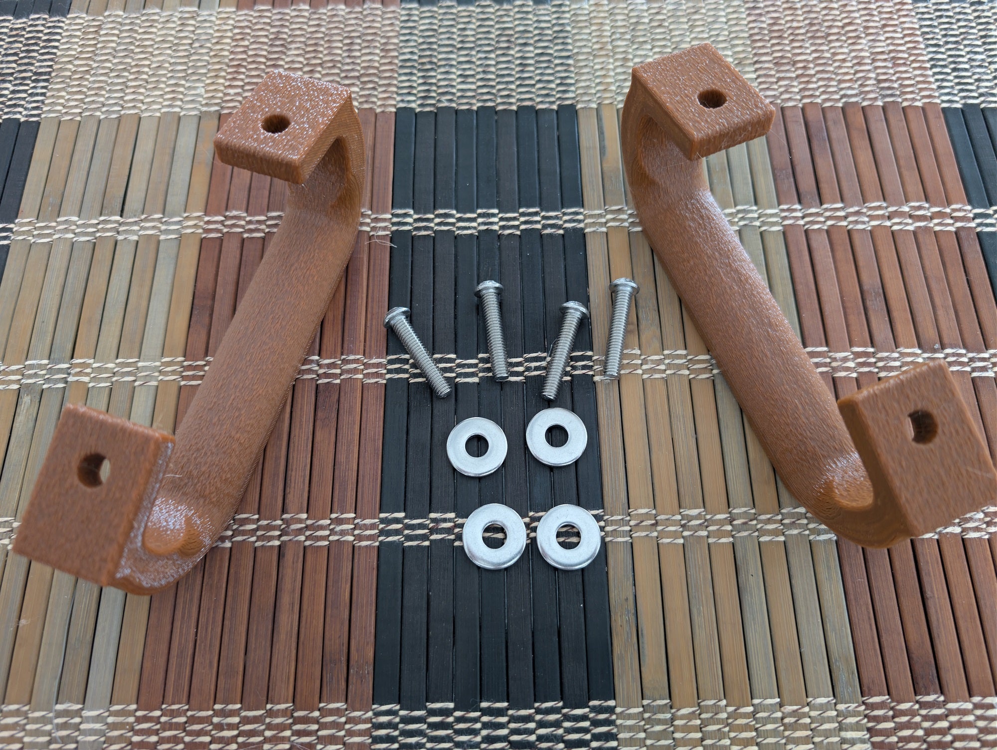Standard Pair Handle Kit — Brown