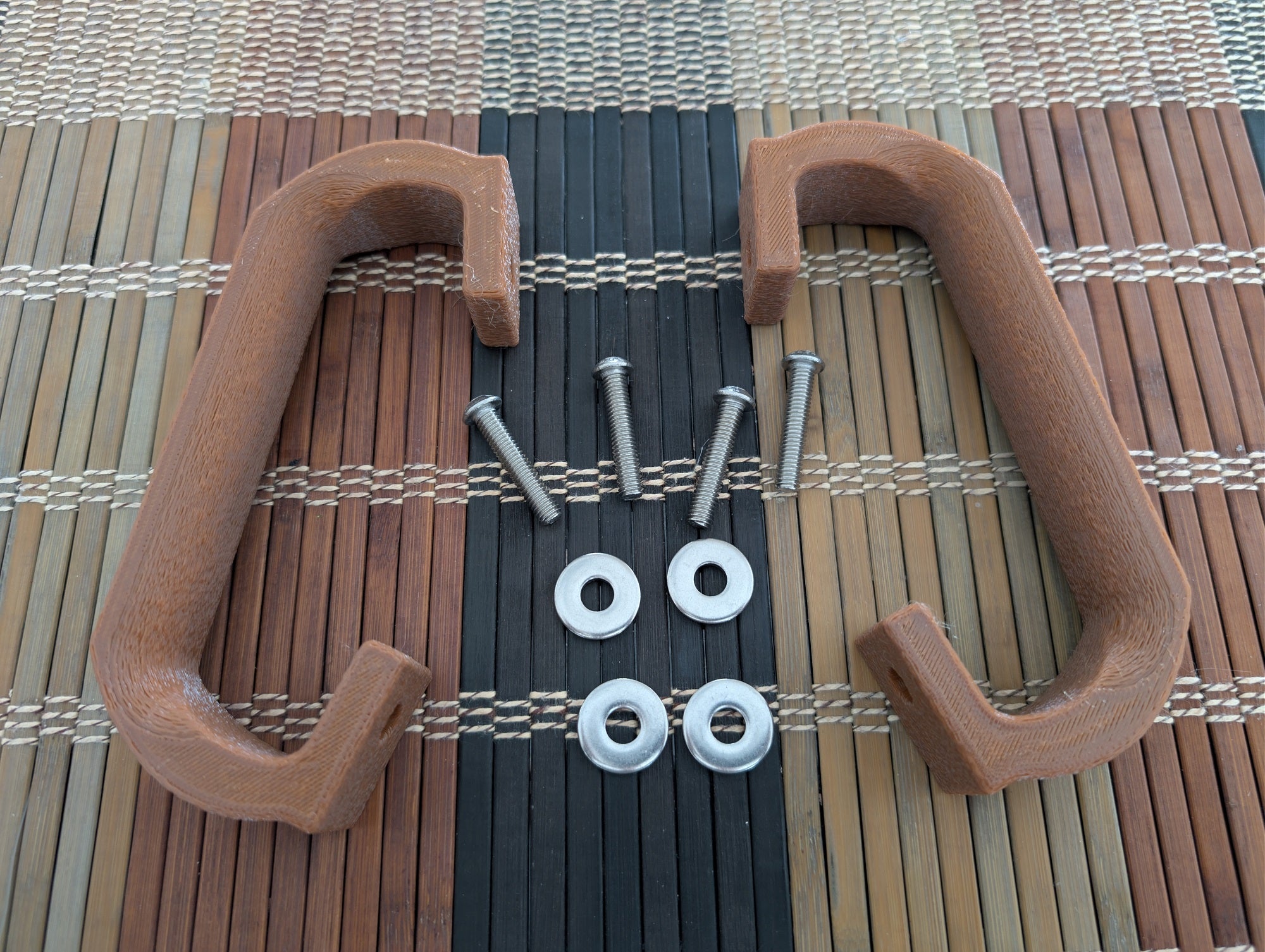 Standard Pair Handle Kit — Brown