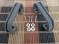 Premium Pair Handle Kit — Gray/Black Stripe