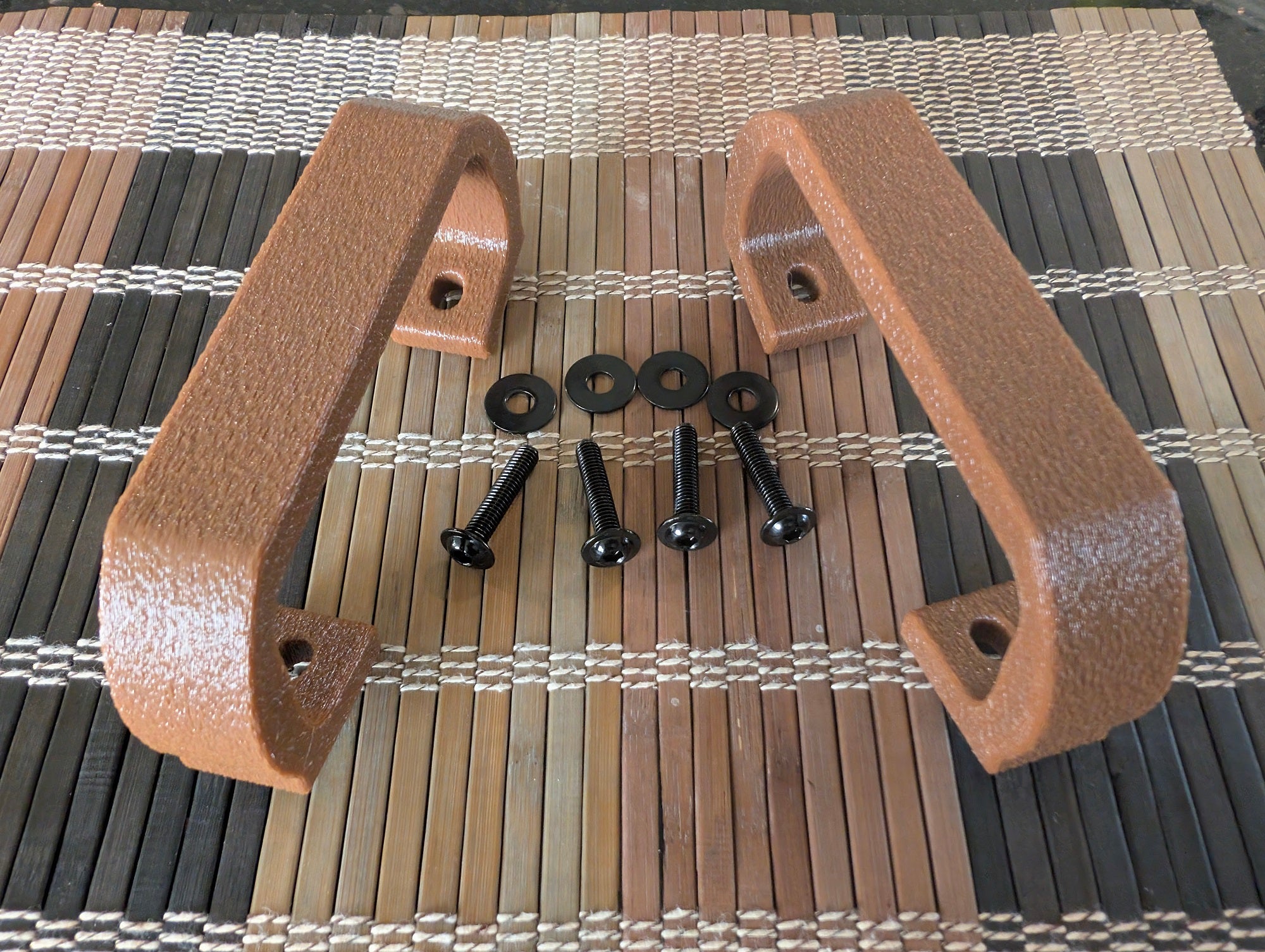Standard Pair Handle Kit — Brown