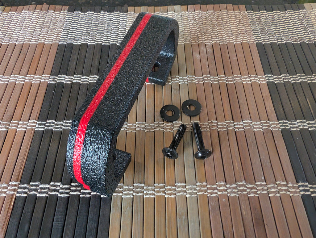 Premium Single Handle Kit — Black/Red Stripe